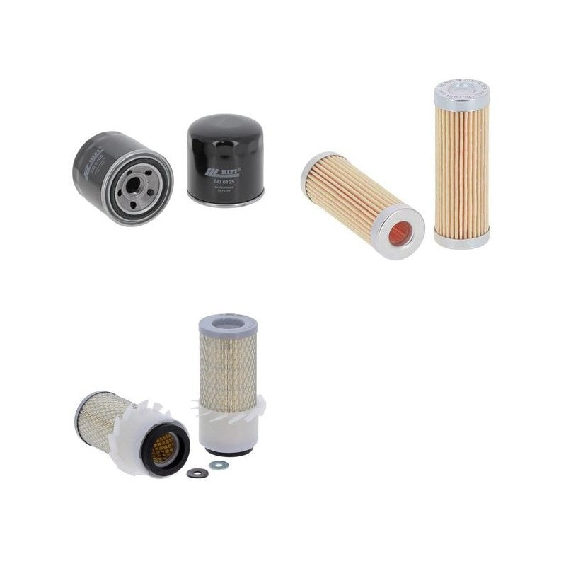 Sabo CONTINENT 600-3D Engine Filter Kit with Kubota engine