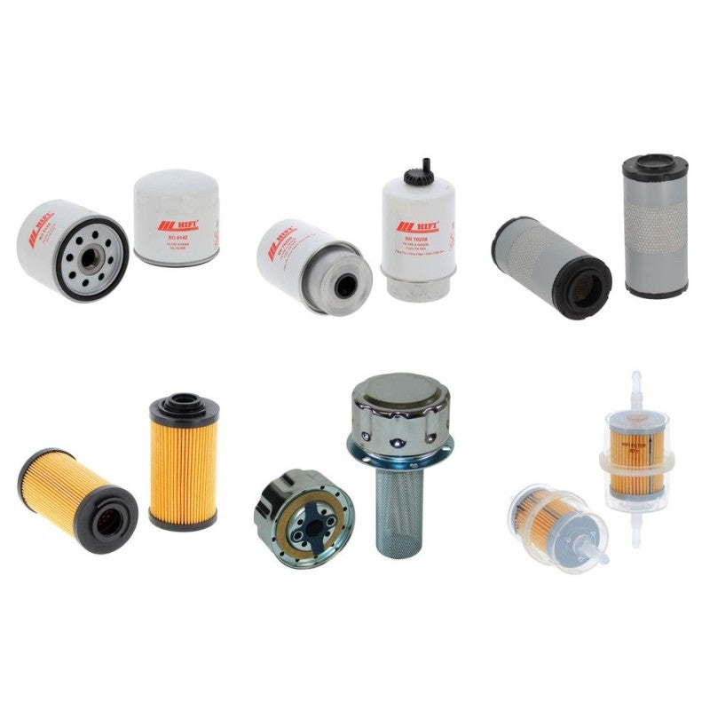 Saelen GS COBRA 65 DRI Filter Kit with Perkins 804D engine 2013-