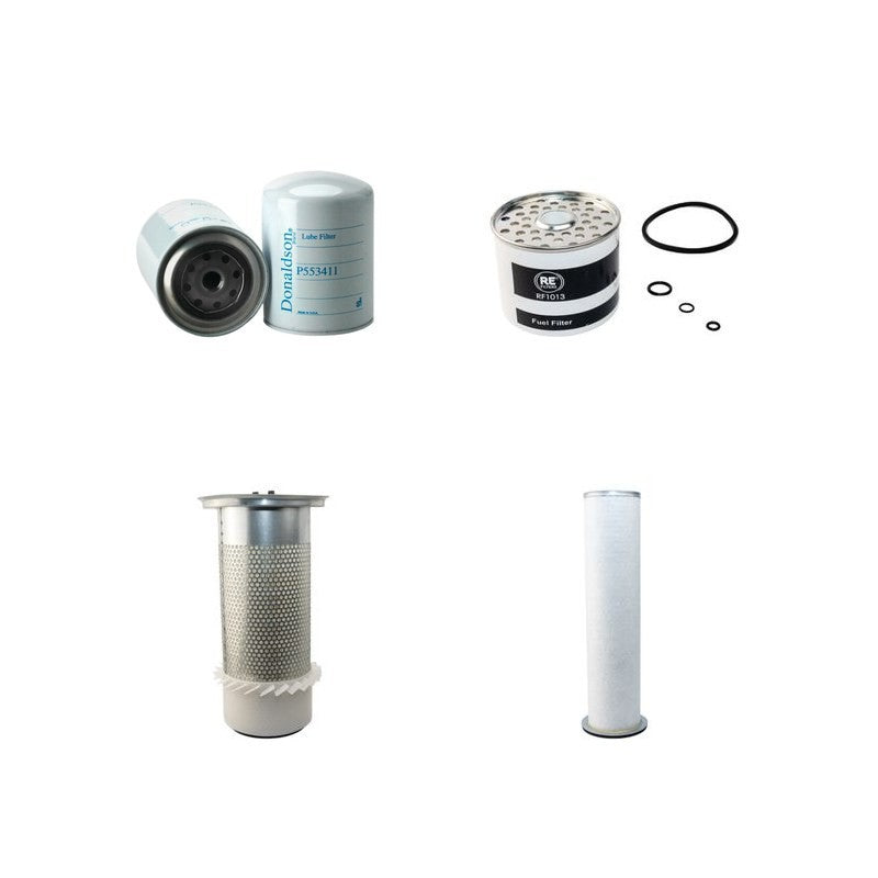 SAME DORADO 100V Filter Service Kit Air Oil Fuel Filters w/SLH Eng. YR 2004-