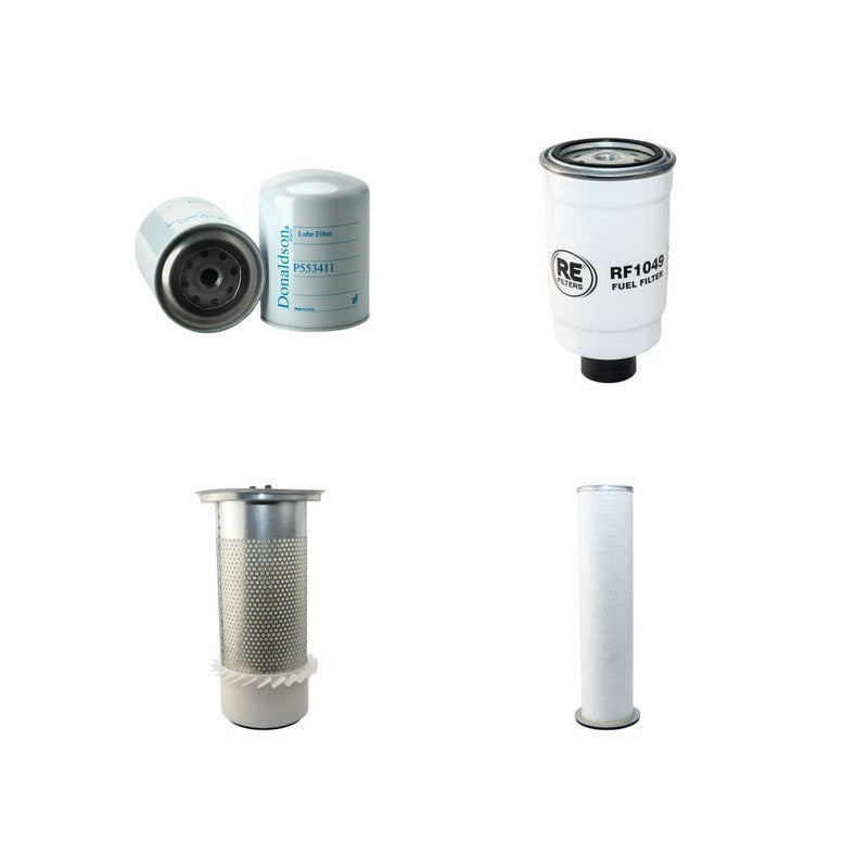 SAME ROW CROP 100 Filter Service Kit Air Oil Fuel Filters w/100.4WT Eng.