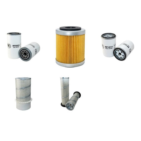 SAMSUNG SE130(LC)(W-2) Filter Service Kit Air Oil Fuel Filters w/Cummins 4BTA3-C Eng.