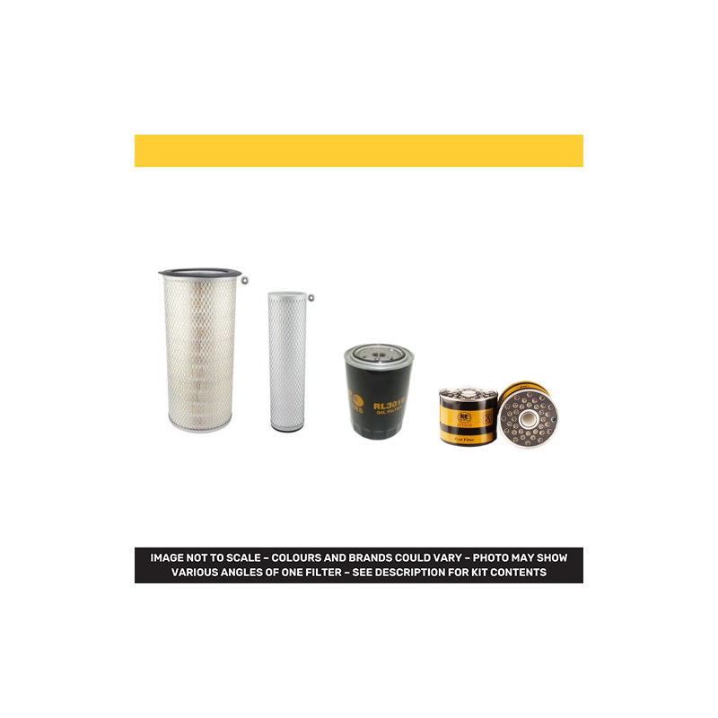 SANDERSON 7.25 Filter Service Kit Air Oil Fuel Filters w/Perkins Eng.