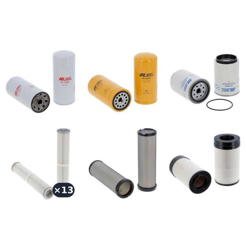 Sandvik 780 R Engine Filter Kit with Caterpillar C7 engine