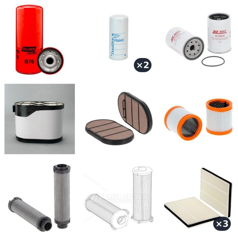 SANDVIK LH 517 Filter Service Kit w/VOLVO TAD 1341 VEeng.