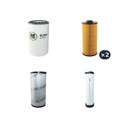 Sany SY 135 Filter Service Kit with Isuzu engine Air Oil Fuel