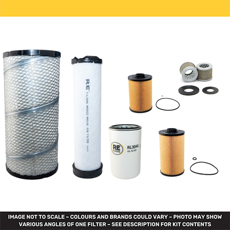 Sany SY 155 U Filter Service Kit with Isuzu 4JJ1X engine Air Oil Fuel