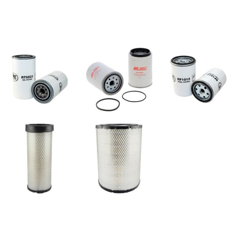 Sany SY200C Filter Service Kit Air Oil Fuel Filters with Cummins 6BTA5.9C engine
