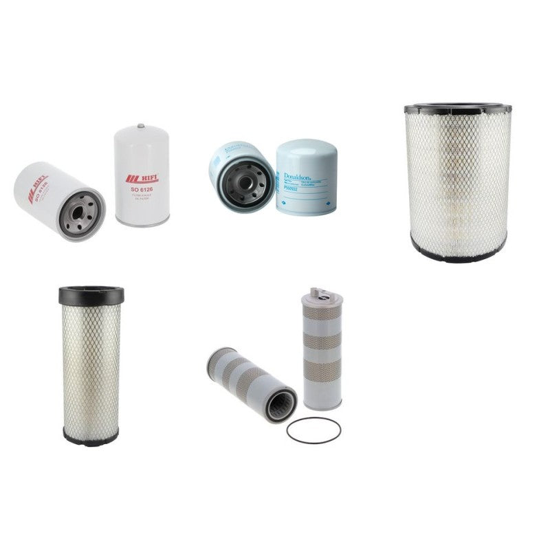 Sany SY205C-8 Filter Service Kit with Mitsubishi 6D34Tl-20 engine