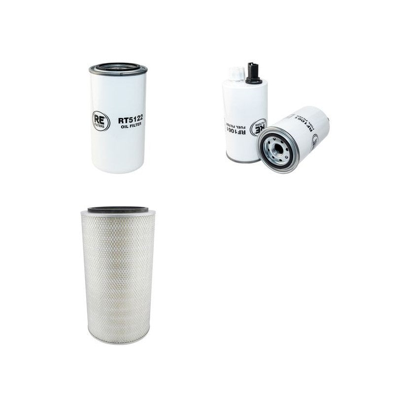 Sany SY210C-8 Filter Service Kit with Cummins QSB 6.7 engine Year 2008-