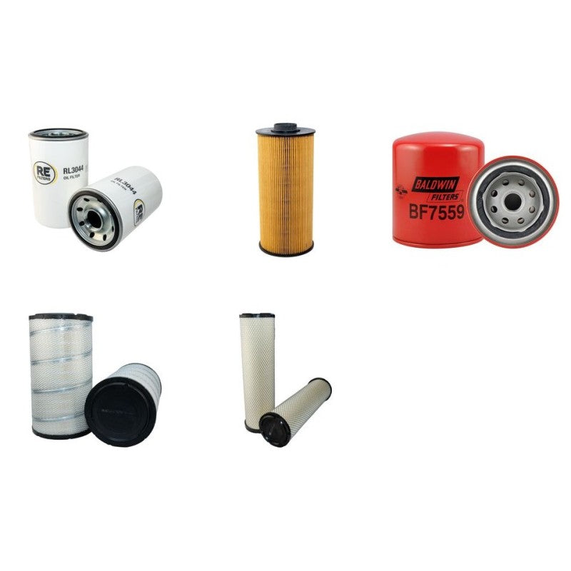 Sany SY 240 C-9HD Filter Service Kit with Isuzu CC-6BG1TRP engine Air Oil Fuel