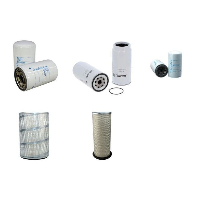 Sany SY 285 Filter Service Kit with Isuzu engine Air Oil Fuel