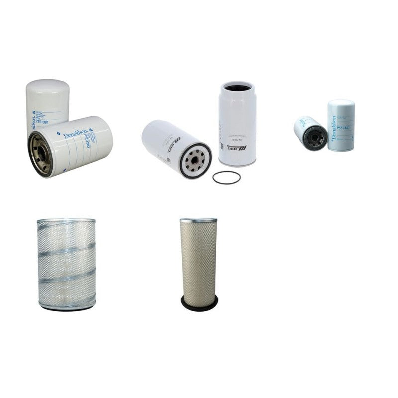 Sany SY 365 C Filter Service Kit with Isuzu engine Air Oil Fuel