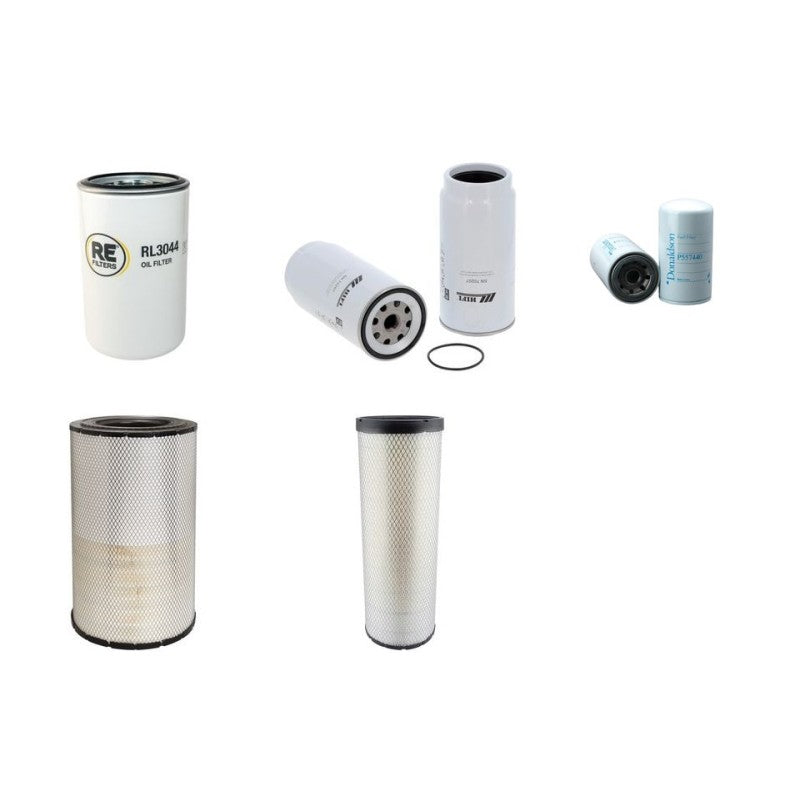 Sany SY 385 H-9 Filter Service Kit with Isuzu AA-6HK1 engine Air Oil Fuel