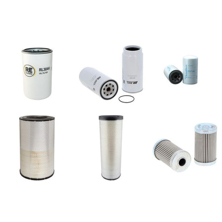 Sany SY 385 H-9 Filter Service Kit with Isuzu AA-6HK1 engine