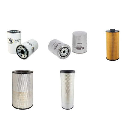 Sany SY 485 Filter Service Kit with Isuzu engine Air Oil Fuel