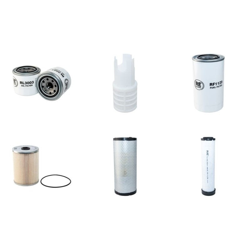 Sany SY 80 U Filter Service Kit with Yanmar 4 TNV 98CT-VSY engine Air Oil Fuel