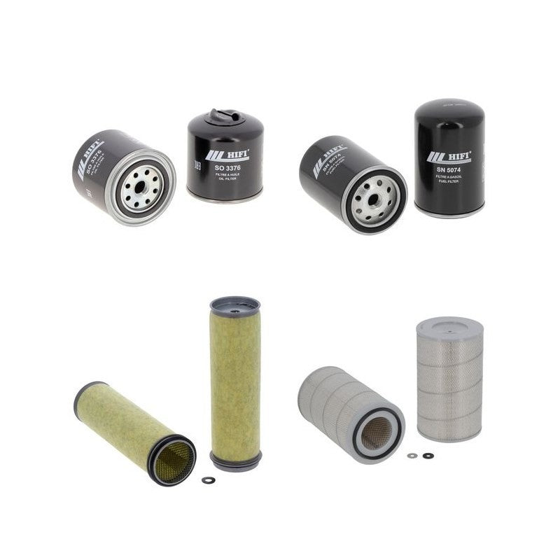 Scania CR 145 Engine Filter Kit with Scania D 14 engine 1971-1984