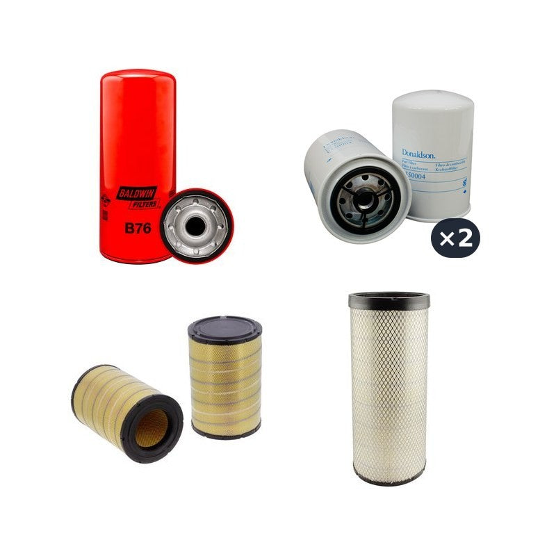 SCARAB MAJOR 7001 HYDROSTATIQUE Filter Service Kit w/RVI Eng.