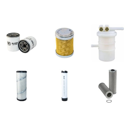 SCHAEFF HR16 Filter Service Kit w/Mitsubishi S4L2-61KL Eng. Serial No 358/1398-