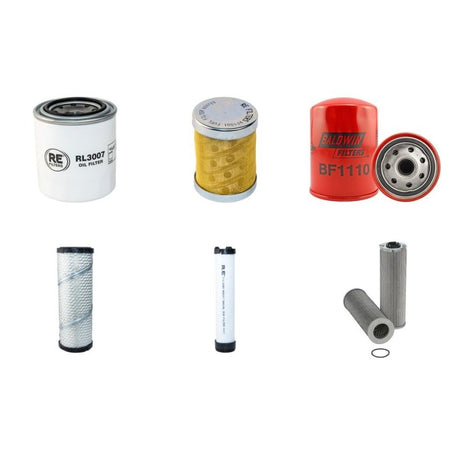 SCHAEFF HR18 Filter Service Kit w/Mitsubishi S4Q2-61KL Eng.