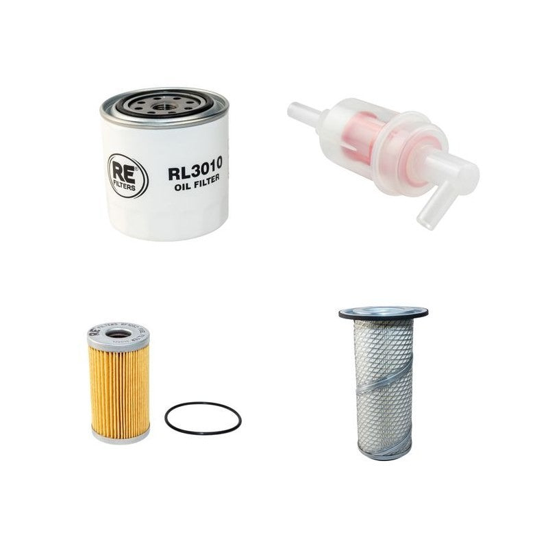 SCHAEFFER 2033 Filter Service Kit Air Oil Fuel Filters w/Kubota D 1403 Eng.