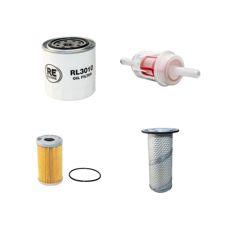 Schaeffer 3036 Filter Service Kit - W/ Kubota V1703 Eng - Air, Oil, Fuel Filters
