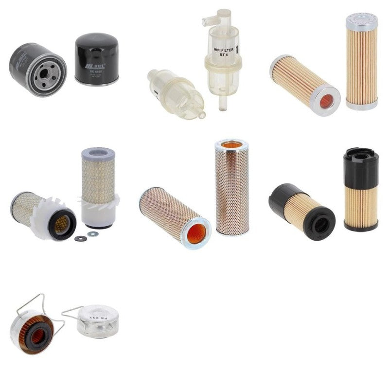 Schaffer 218 Filter Kit with Kubota D 850 E engine