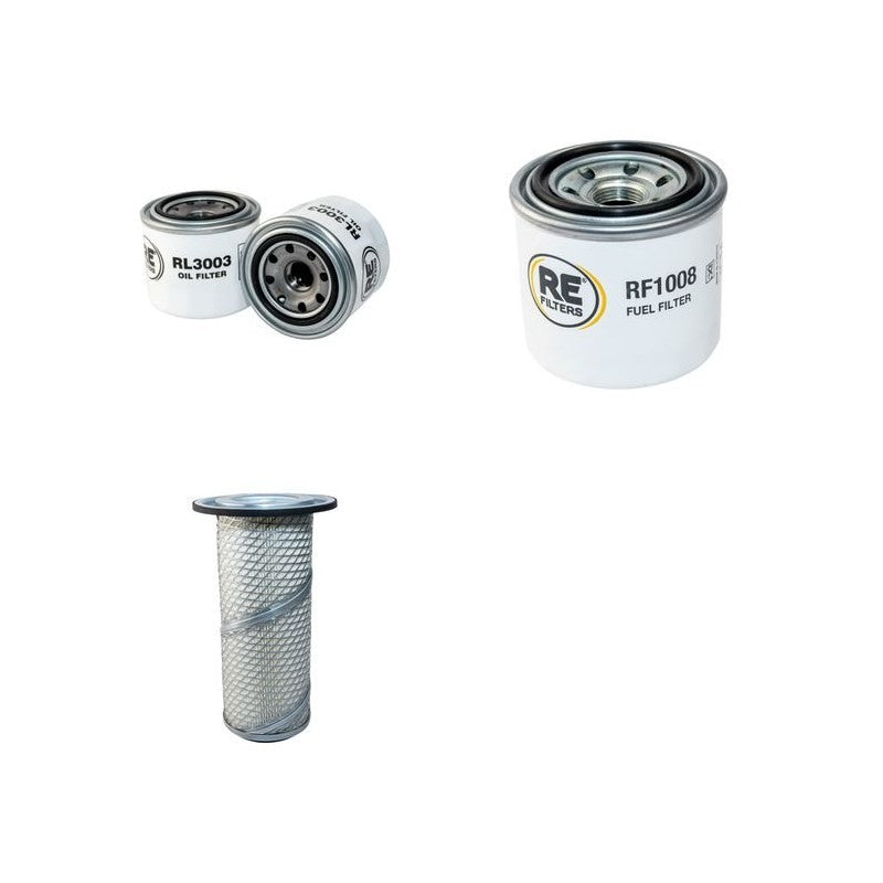 SCHAFFER 221 Filter Service Kit Air Oil Fuel Filters w/Kubota D1005 Eng.