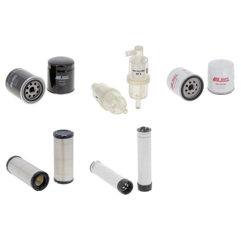 Schaffer 2345 Engine Filter Kit with Kubota V1505 engine