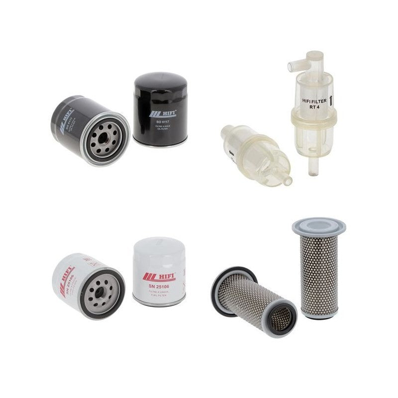Schaffer D 20 Engine Filter Kit with Kubota D 1005 engine