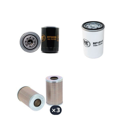 SCHEID DV100 Filter Service Kit w/Deutz F4L912 Eng.