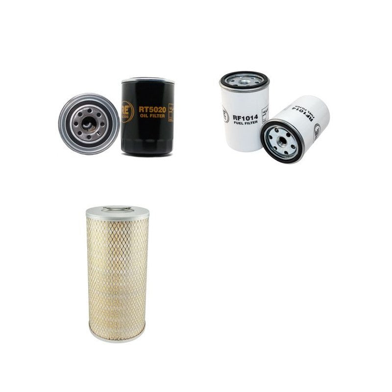 SCHEID DV35 Filter Service Kit Air Oil Fuel Filters w/Deutz F2L511D Eng.