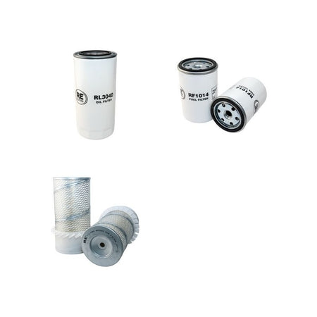 SCHEID RW180 Filter Service Kit Air Oil Fuel Filters w/Deutz F6L912 Eng.