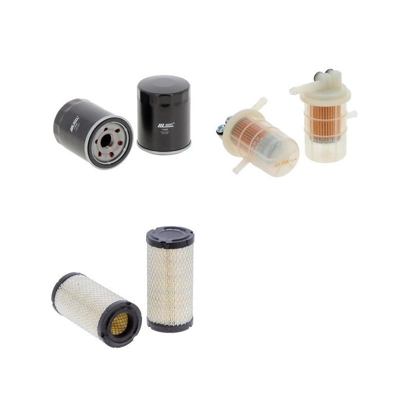 Sdmo ALIZE 15000 TDE Filter Kit with Mitsubishi L3E engine 2004-