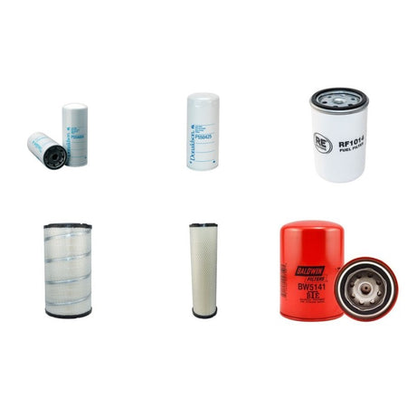 SDMO GS400L Filter Service Kit w/Volvo Tid162Ag/Ap Eng.