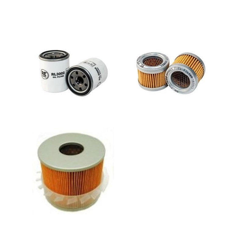 SDMO NR15 Filter Service Kit w/MITSUBISHI K3D Eng.