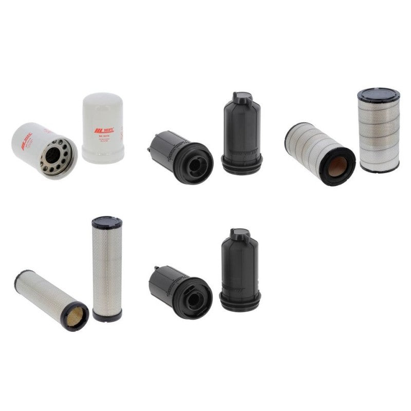 Sdmo R 165 C 5 Engine Filter Kit with John Deere 136 engine 2021-