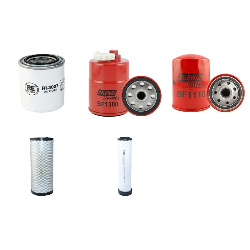 SDMO R22C3 Filter Service Kit w/Mitsubishi S4Q2Z361 Eng. 2013-