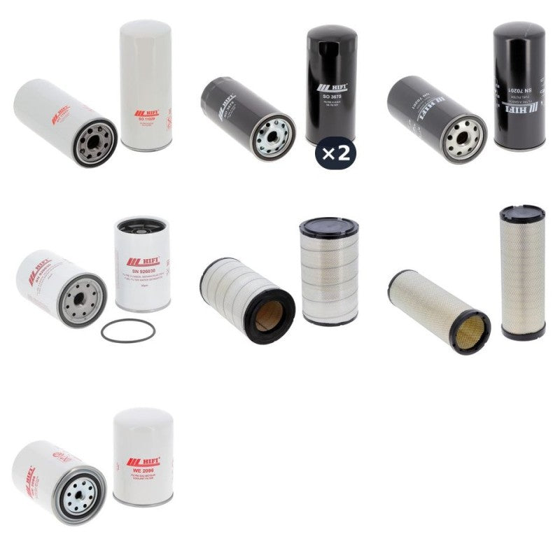 Sdmo R 330 K Filter Kit with Volvo TAD941GE engine 2004-