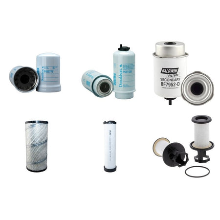 SDMO R66C3 Filter Service Kit w/JOHN DEERE 4045HFS85 Eng. YR 2013-06.14