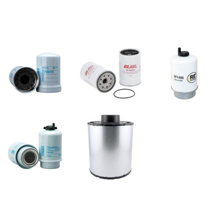 SDMO R90C2 Filter Service Kit w/JOHN DEERE 4045HF Eng. YR 2007-