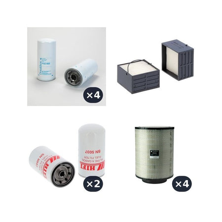 SDMO XS2000 Filter Service Kit w/MTU 16V40004-60 Eng.