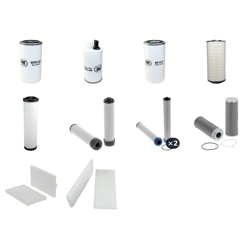 SENNEBOGEN 825D Filter Service Kit w/Cummins QSB6.7-C173 Eng. YR 2011 129KW TIER III