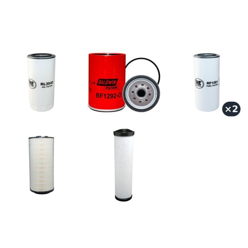 SENNEBOGEN 830M SERIESD Filter Service Kit Air Oil Fuel Filters w/Deutz TCD Eng. YR 2006-
