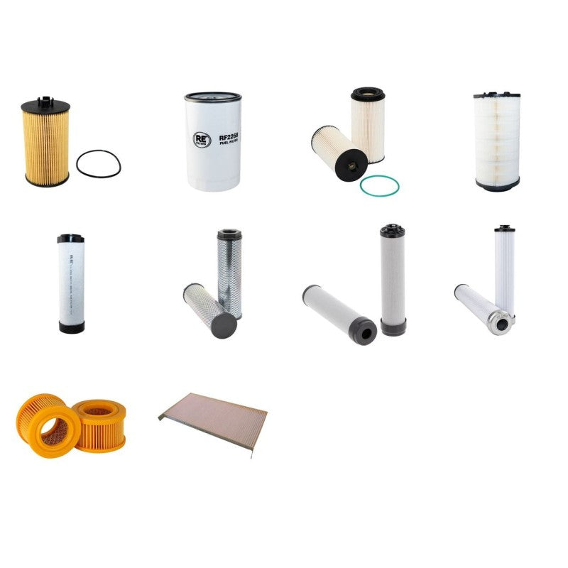 SENNEBOGEN S613M/R Filter Service Kit w/Deutz TCD 2012 L4 2V Eng.