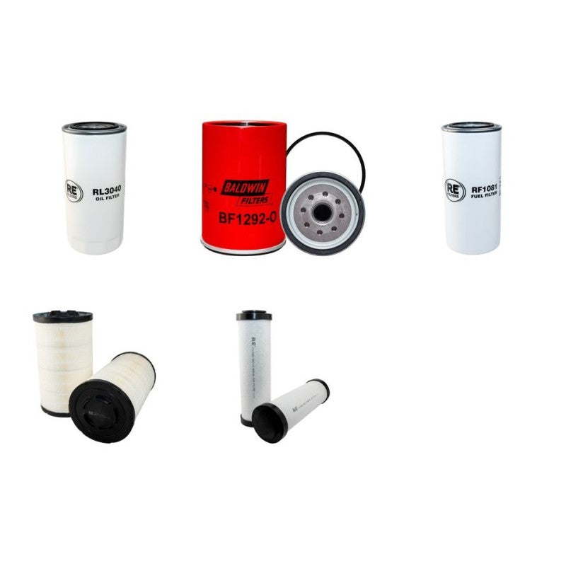 SENNEBOGEN S643(M) Filter Service Kit Air Oil Fuel Filters w/Deutz TCD 2012 L06 2V Eng.