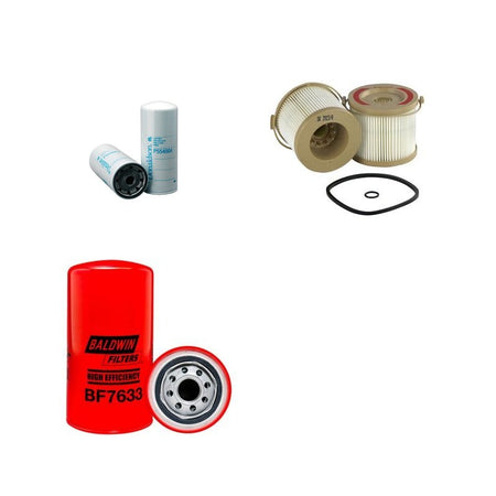 SHANTUI SL50W Filter Service Kit Air Oil Fuel Filters w/CAT Eng. 125 CH