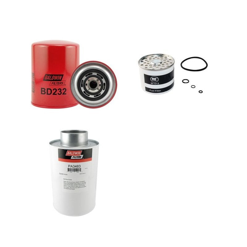 SKOGSJAN 487 Filter Service Kit Air Oil Fuel Filters w/Iveco AIFO Eng. SN OLD MODEL