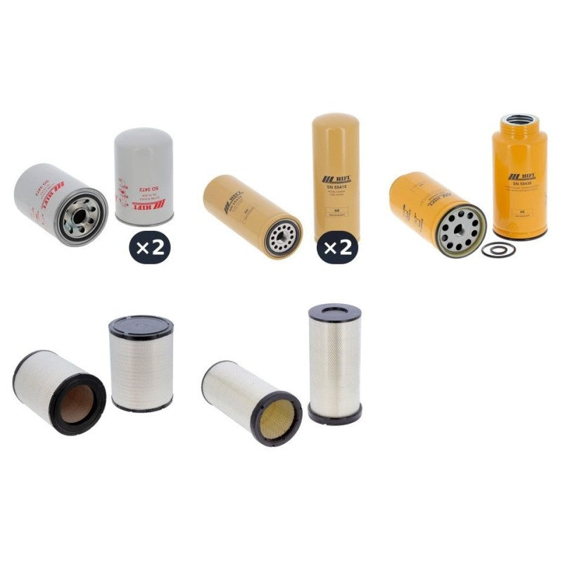 Soilmec SC-120 HD Engine Filter Kit with Caterpillar C18 Acert engine 2015-