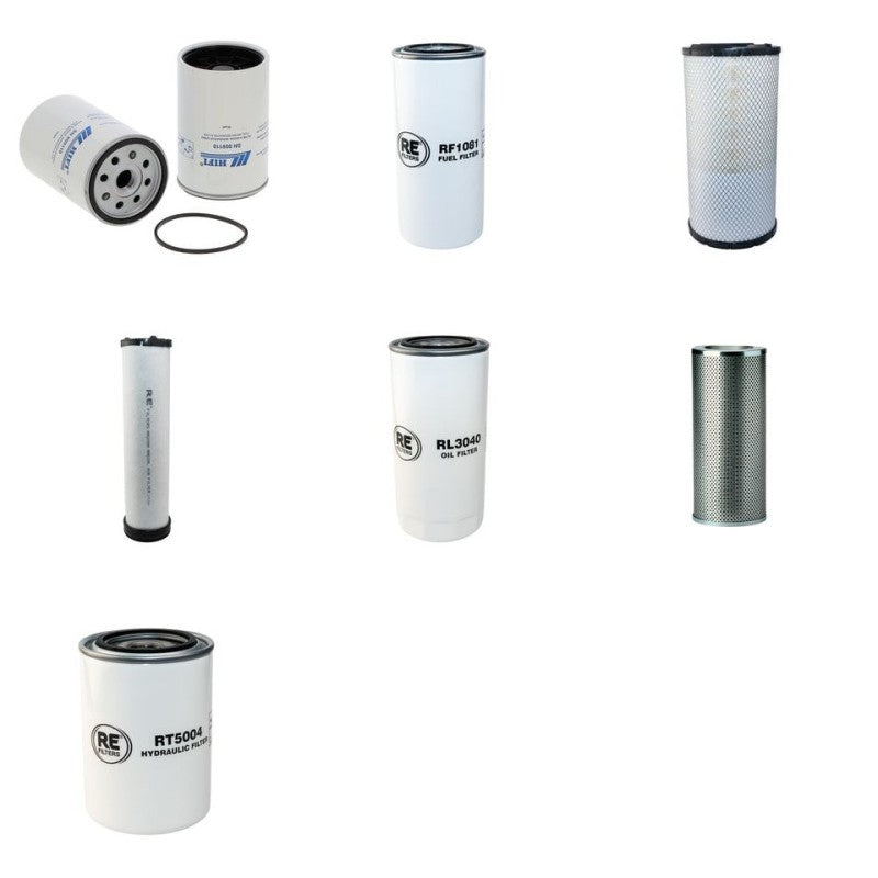 SOLMEC 208ESC Filter Service Kit w/Deutz TCD2012-L6-2V Eng. TIER III